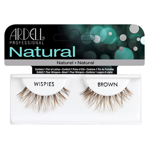 invisiband lashes wispies brown 
