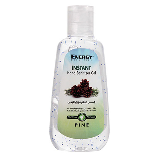 hand sanitizer gel pine with beads 80ml