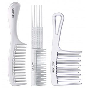 long hair styling combs - 3 pieces